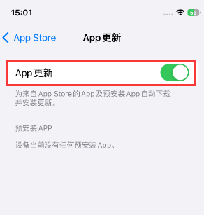 红寺堡苹果15维修中心如何让iPhone15APP自动更新